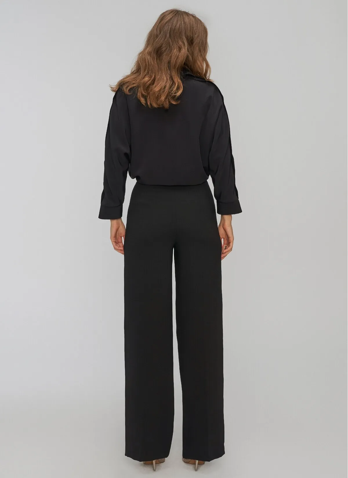 13785 Black Wide Leg Pants