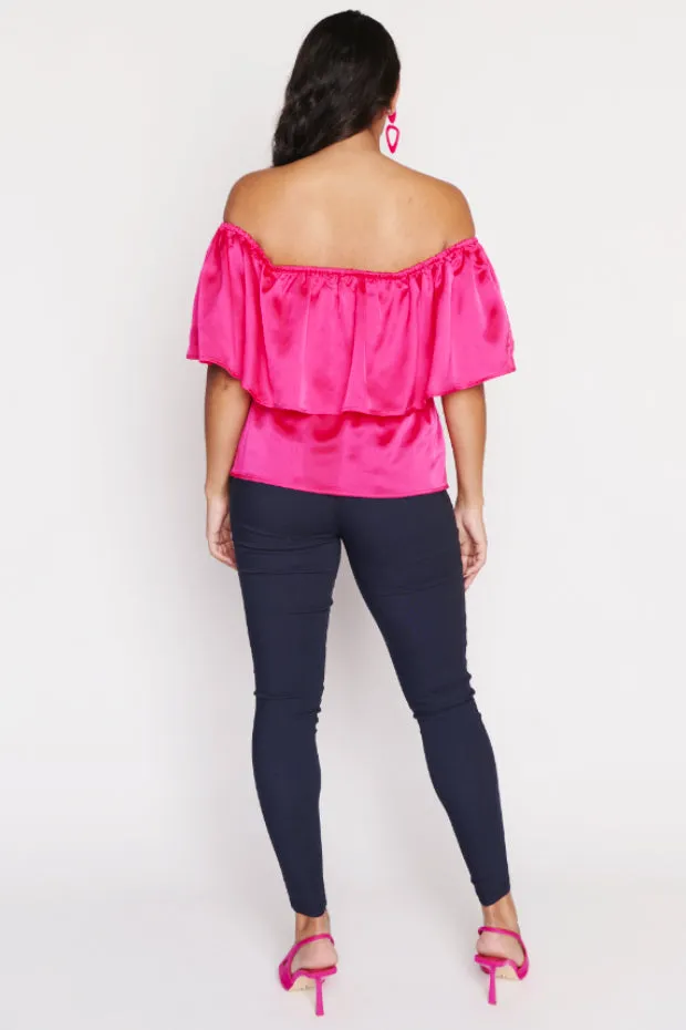 Alivia Strawberry Pink Top