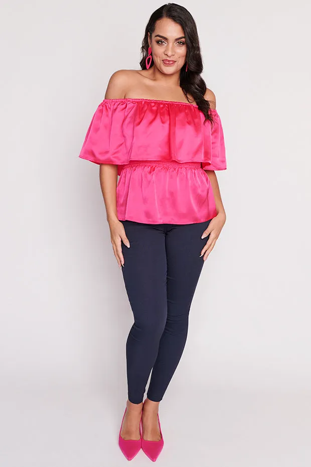 Alivia Strawberry Pink Top