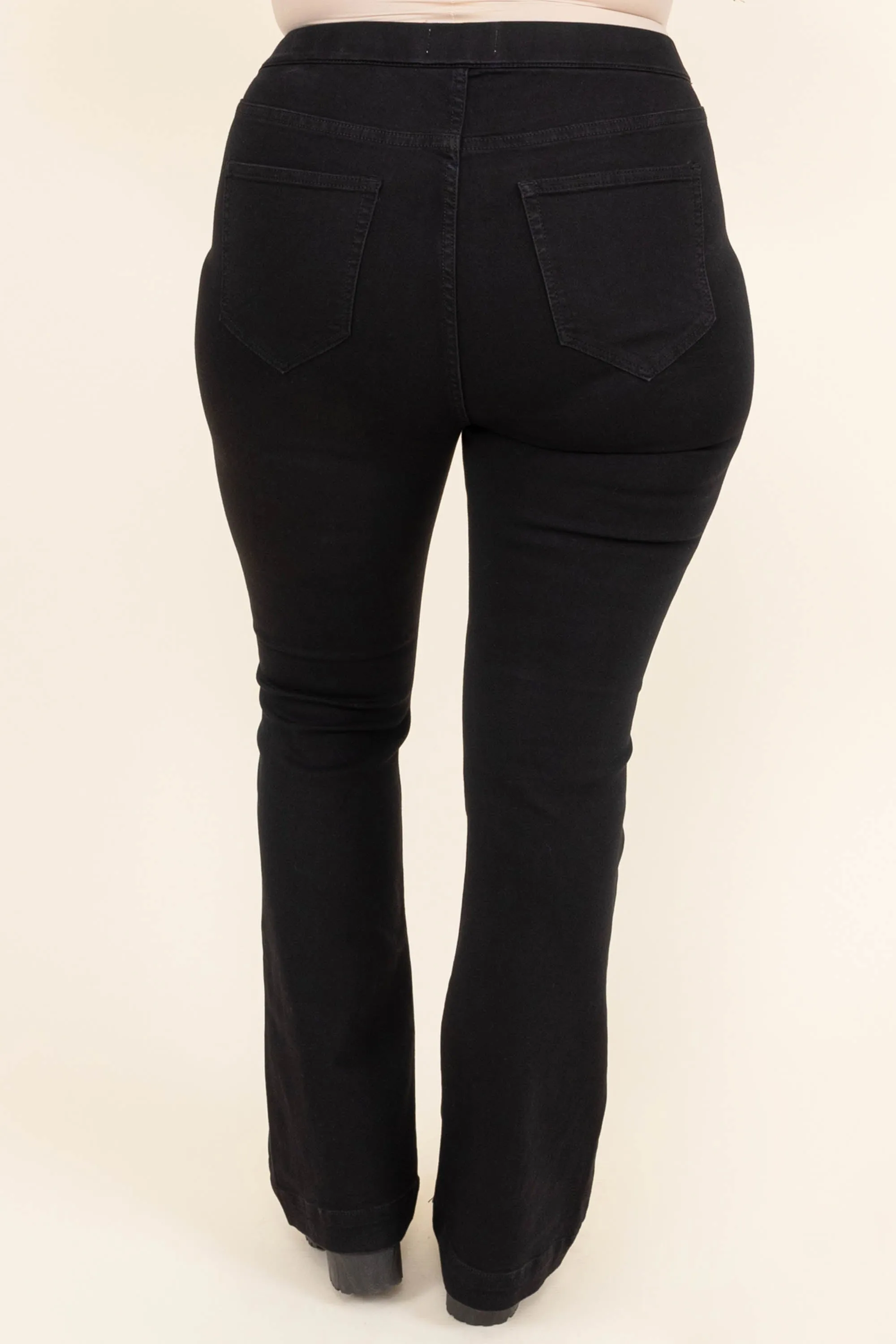 Ashes Settle Down Jeggings, Black