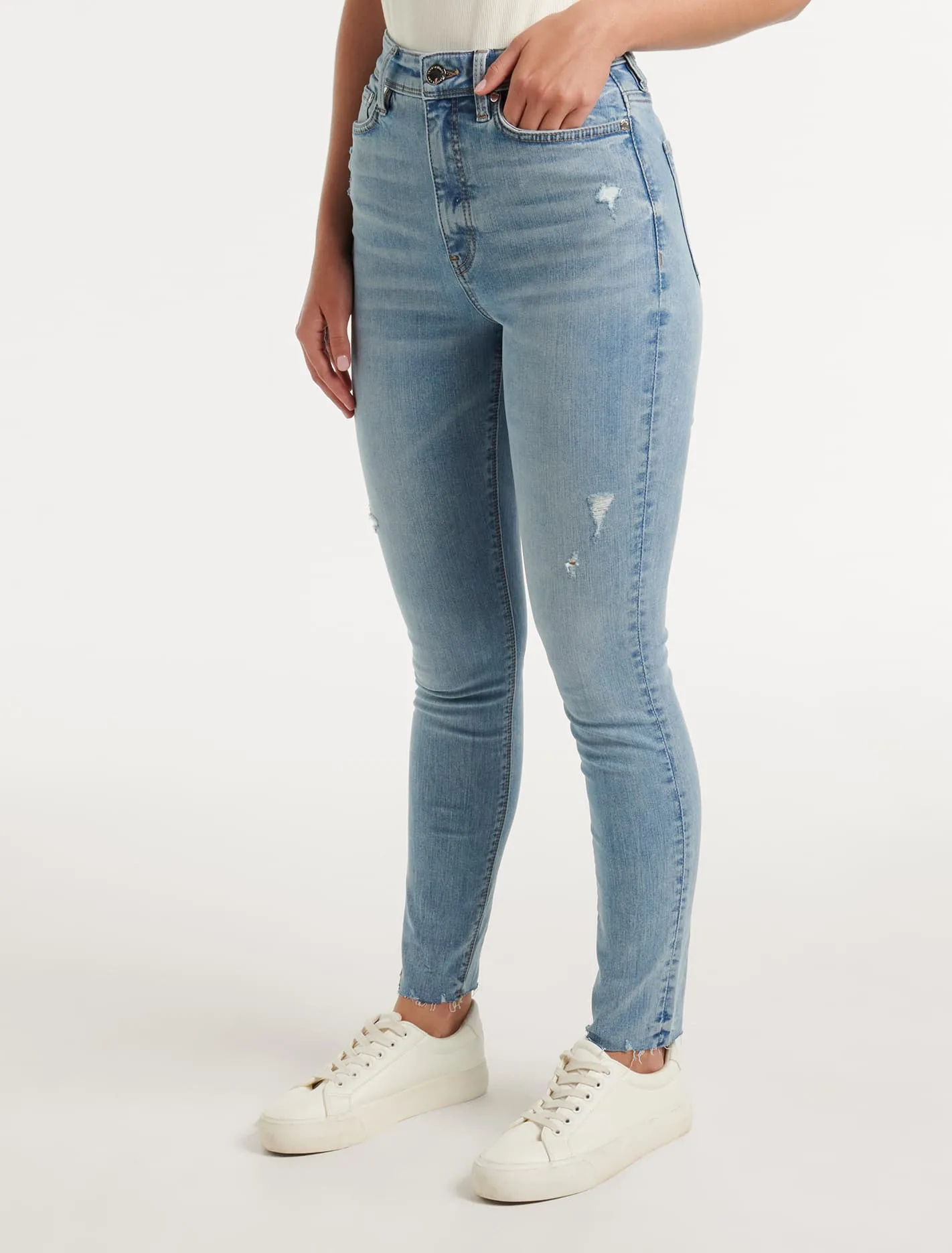 Ashley Mid-Rise Skinny Jeans