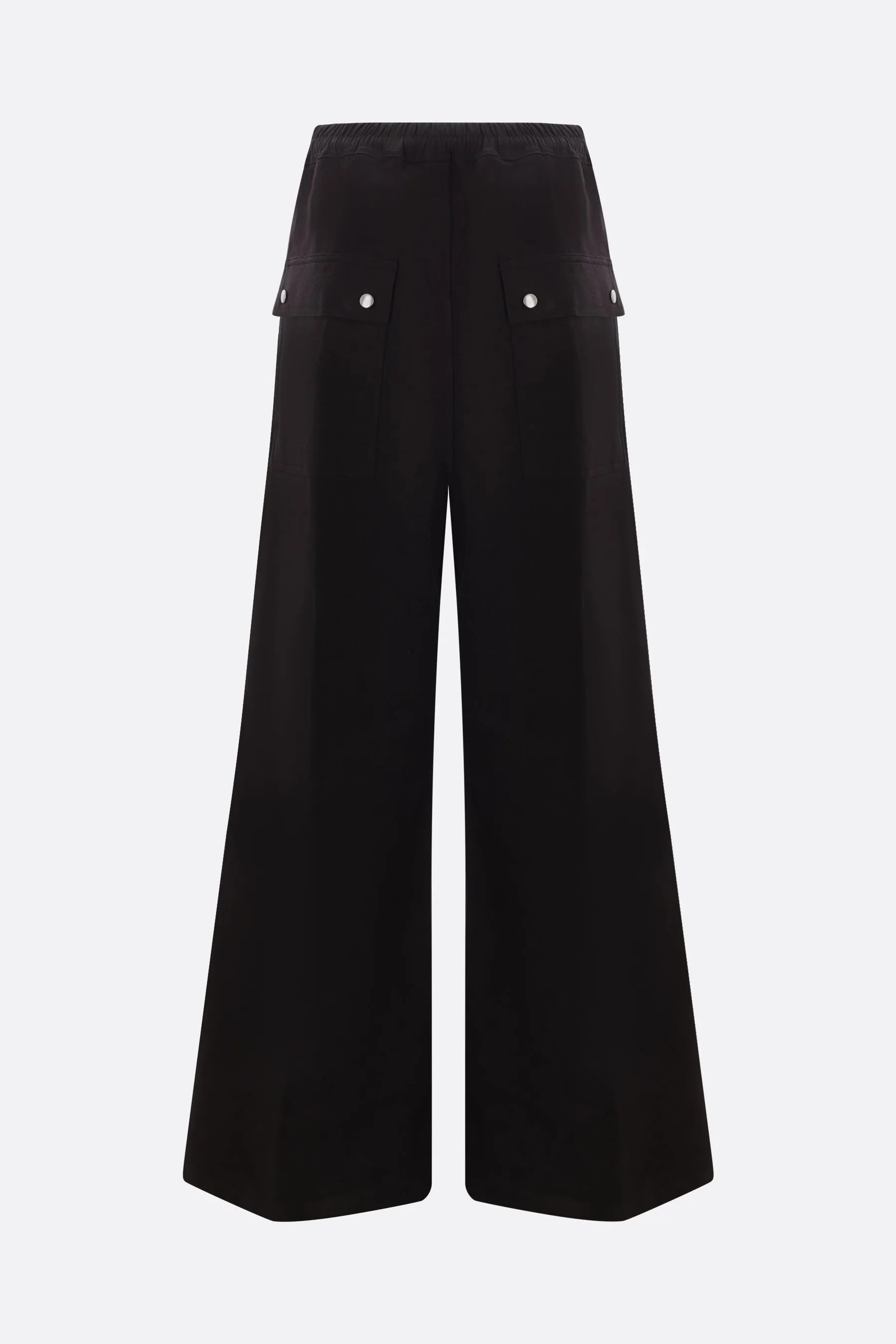 Bela wide-leg drill trousers