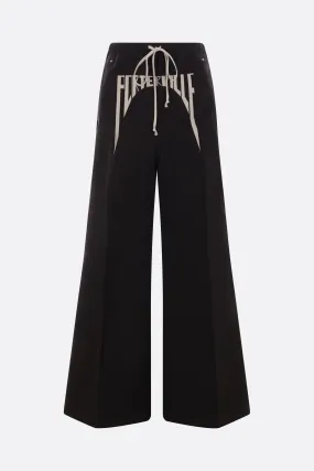 Bela wide-leg drill trousers