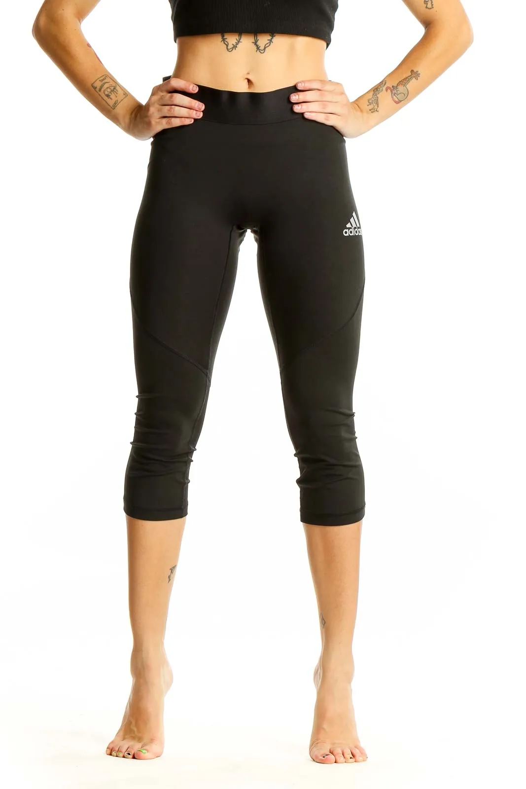 Black Adidas Capri Leggings