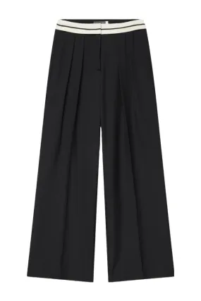 Black Wide Leg Trousers