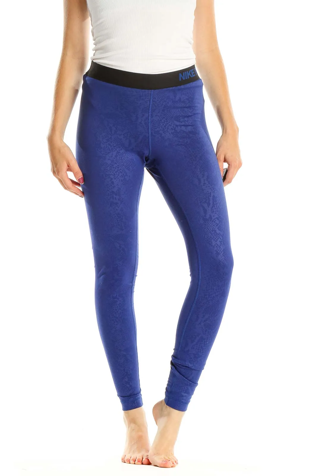 Blue Activewear Leggings