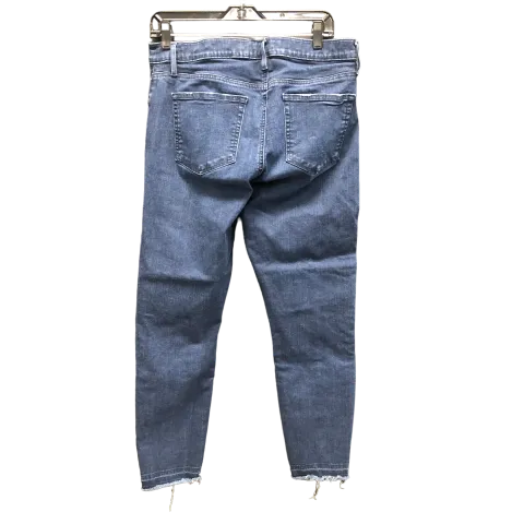 Blue Denim Jeans Skinny Loft, Size 12