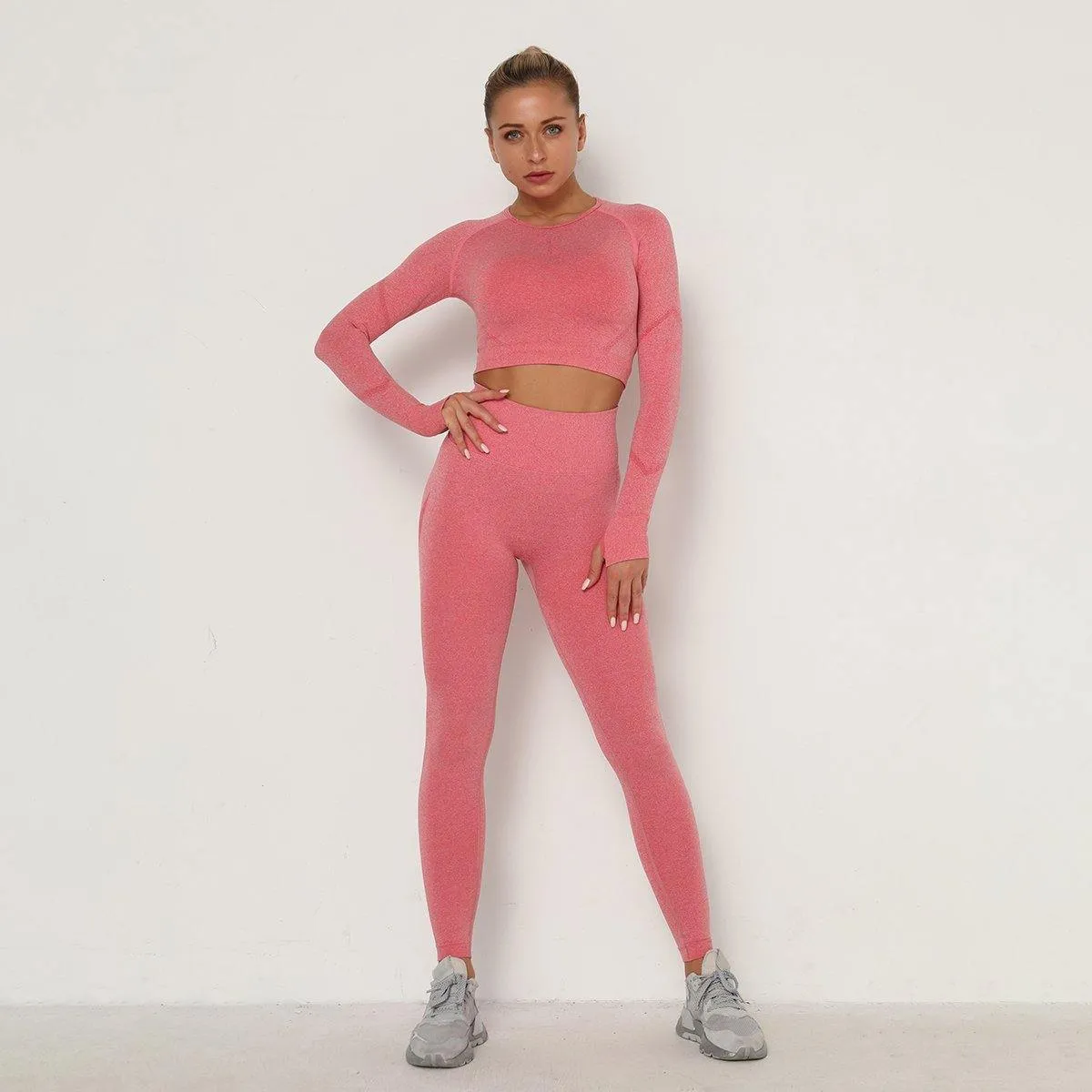 Bright pink Yoga Set