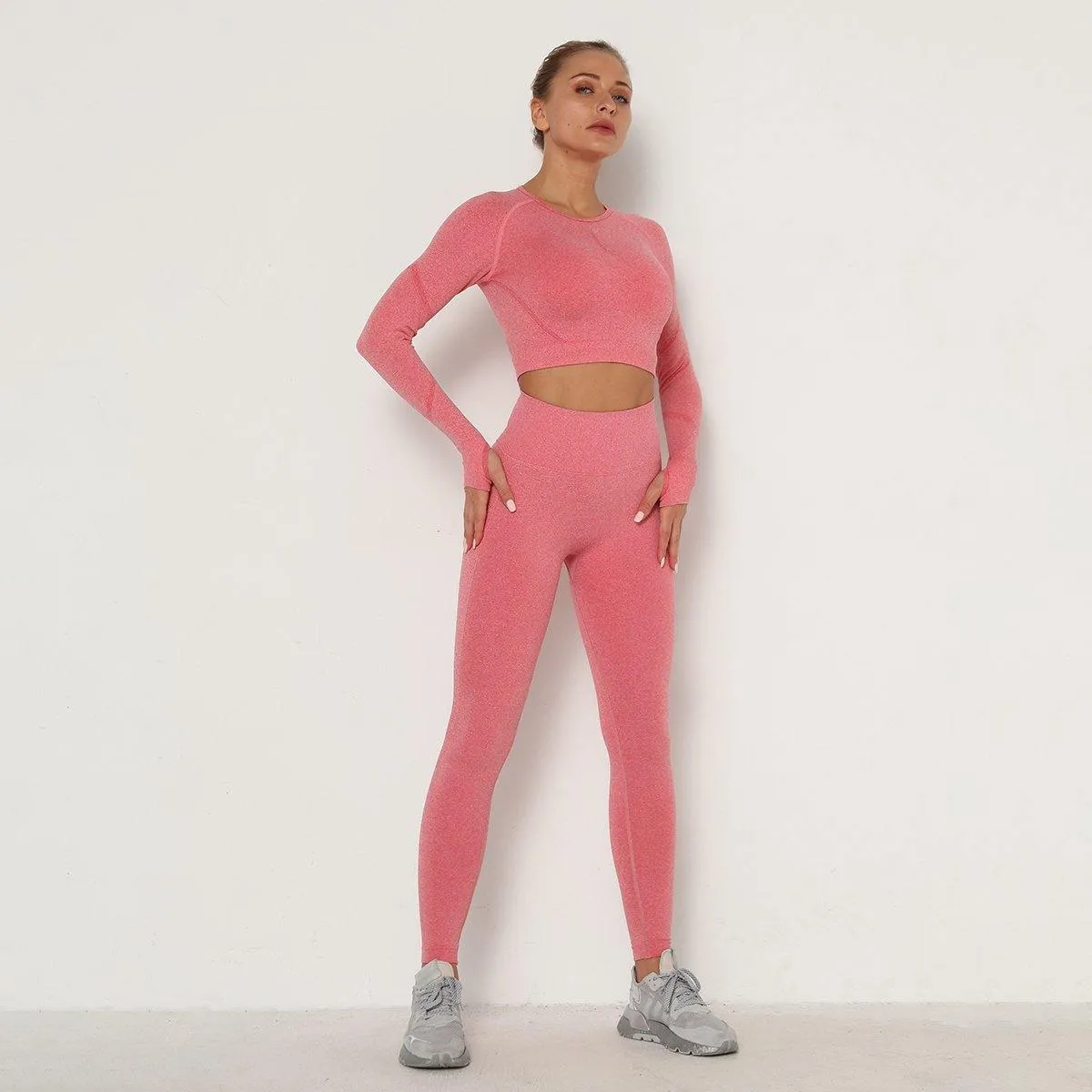 Bright pink Yoga Set