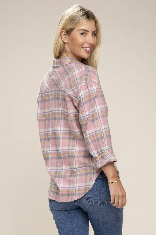 Buttons Front Casual Shirt