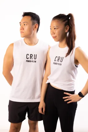 CRU X POWER FLOW Sleeveless Muscle Tank