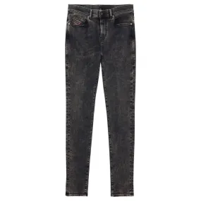 Diesel Black Cotton Jeans & Pant