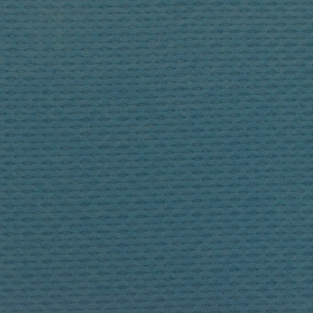 Dusty Teal Famous Maker Stretch 3D Mesh Yoga Activewear Fabric