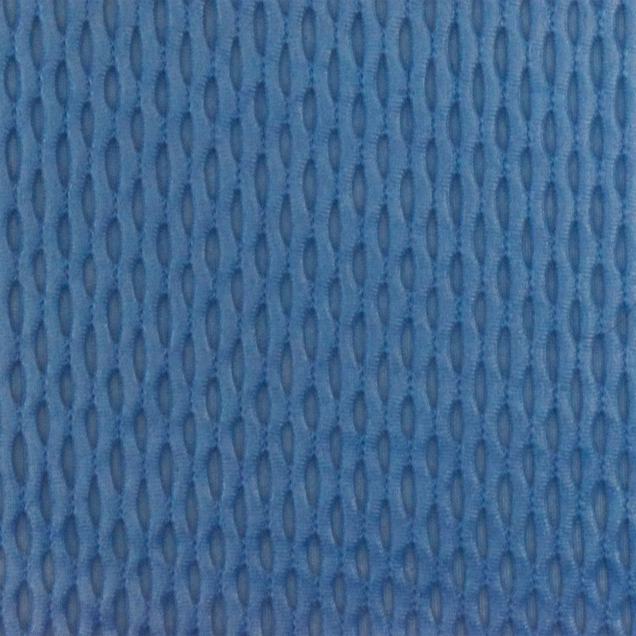 Hero Blue Famous Maker Stretch 3D Mesh Yoga Activewear Fabric