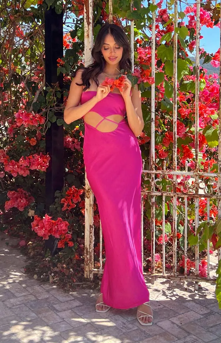 Kimmi Pink Maxi Dress