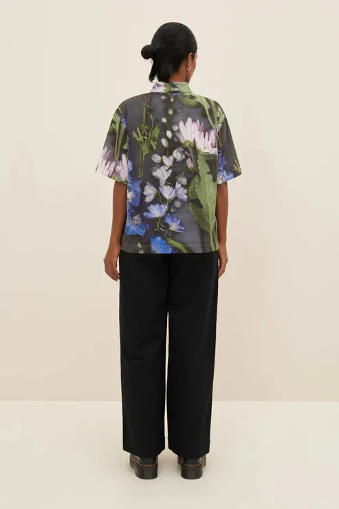 Kowtow Bloom Shirt - Delphinium