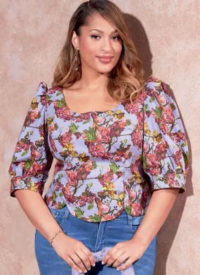 McCall's Sewing Pattern 8255 Misses' and Women's Tops