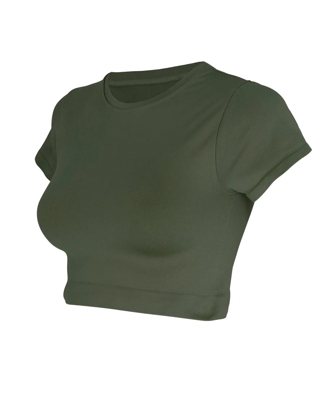 MINDFUL Crop Top | Olive