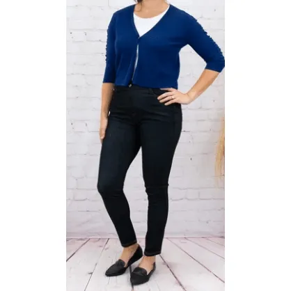 Muffin Top High Rise Skinny Stretch Jeans