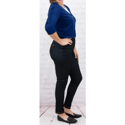 Muffin Top High Rise Skinny Stretch Jeans