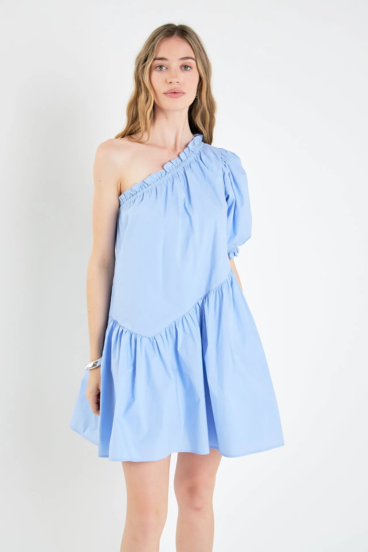 One Shoulder Mini Dress