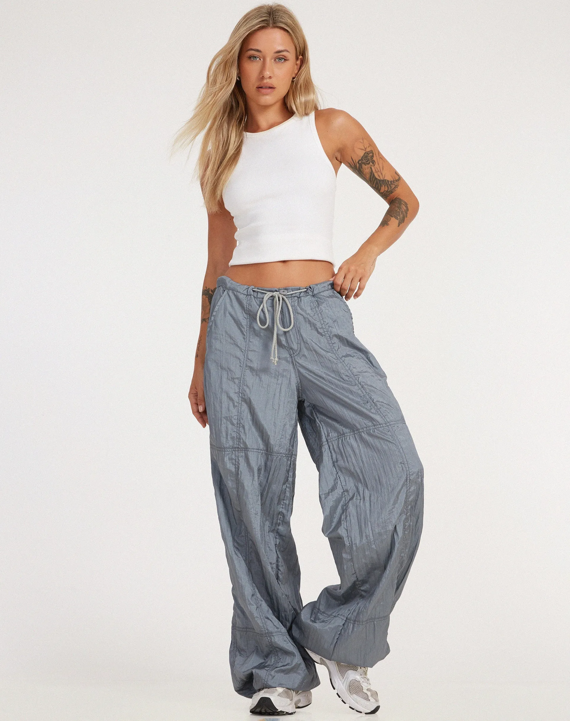 Phil Trouser in Parachute Silver