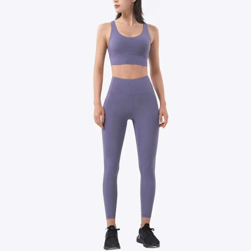 Stretch Soft Tracksuit Yoga Set Clothes