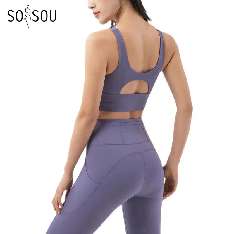 Stretch Soft Tracksuit Yoga Set Clothes