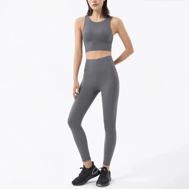 Stretch Soft Tracksuit Yoga Set Clothes