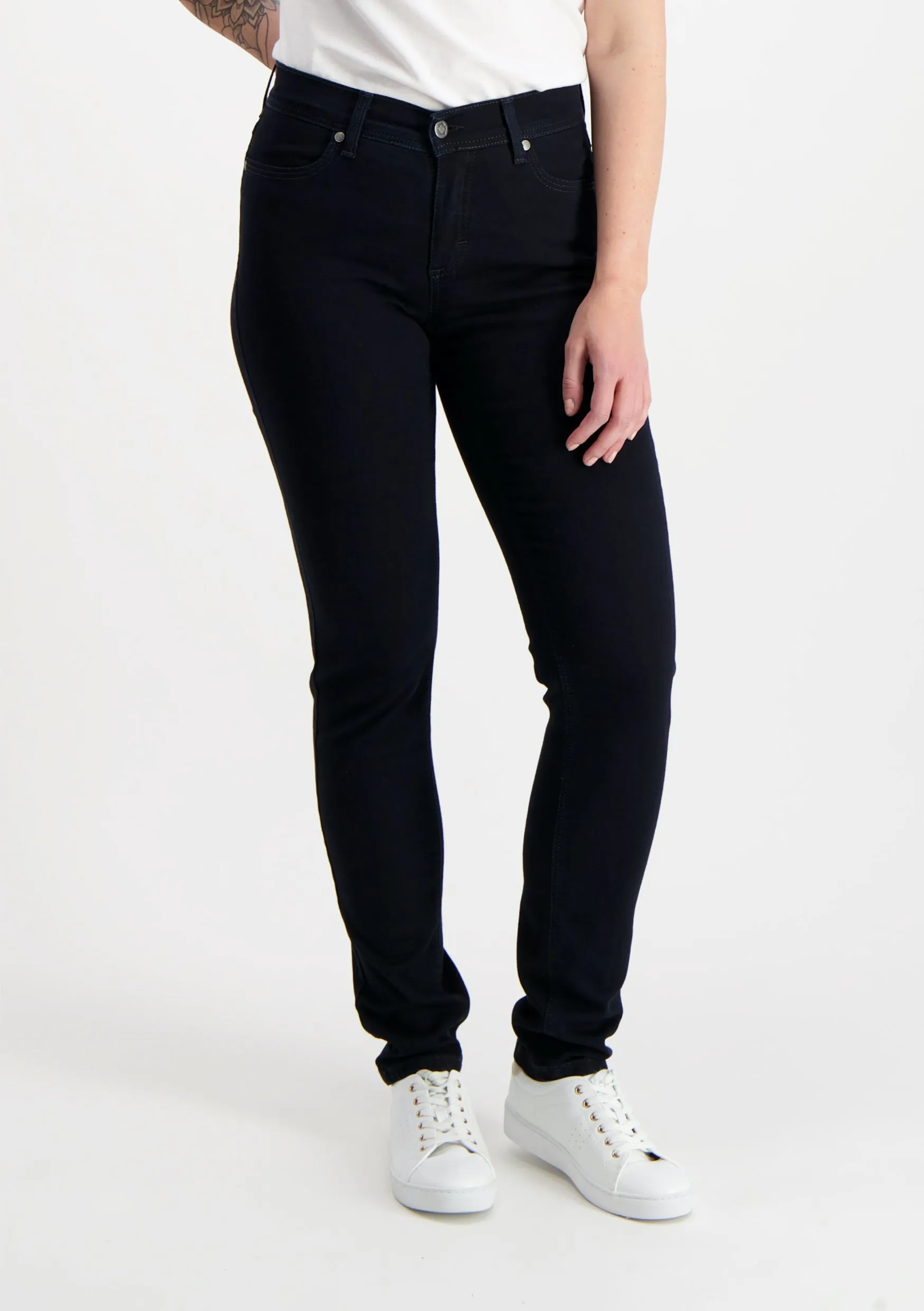 Suzie Strech Skinny Jeans Dark Blue