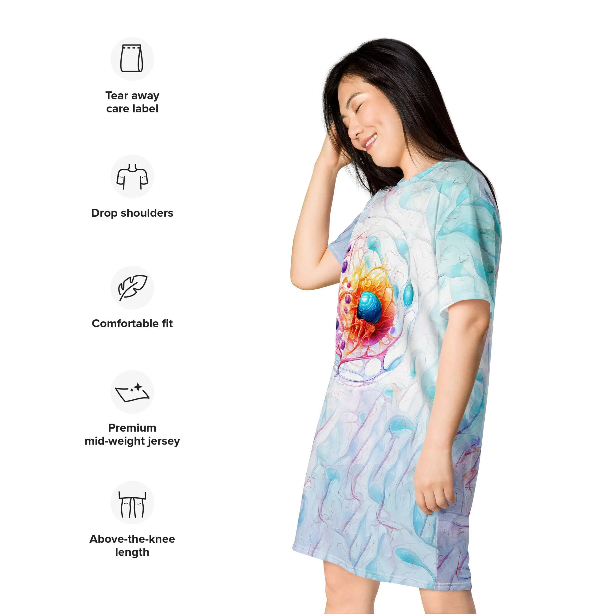 T-Shirt Dress Bio-Pearl