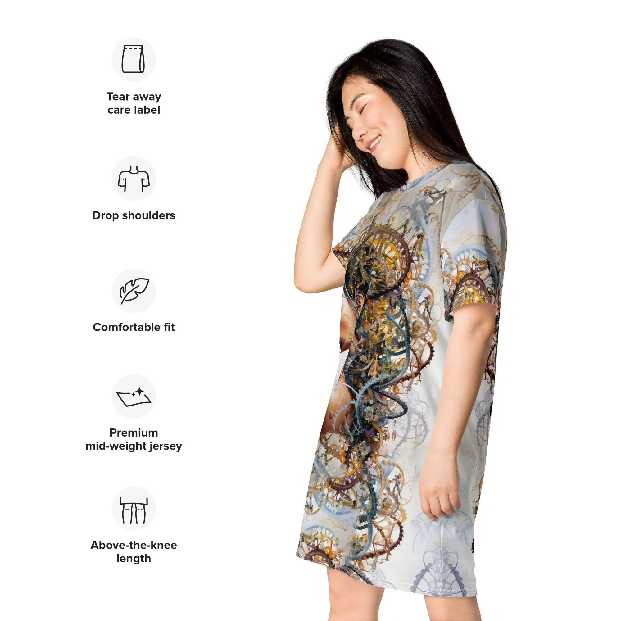 T-Shirt Dress Get To Know Me