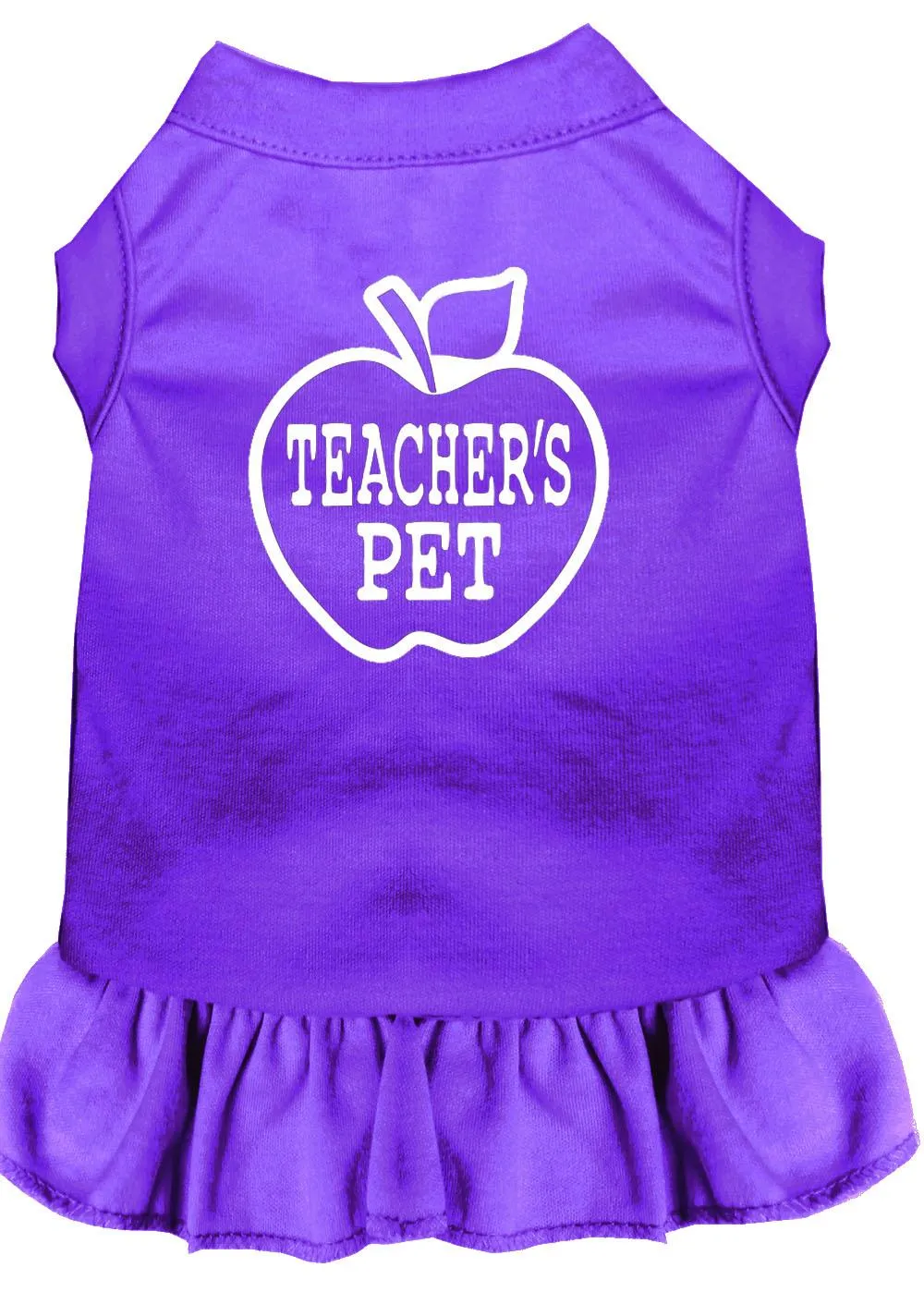 Teachers Pet Screen Print Dress Purple Sm (10)