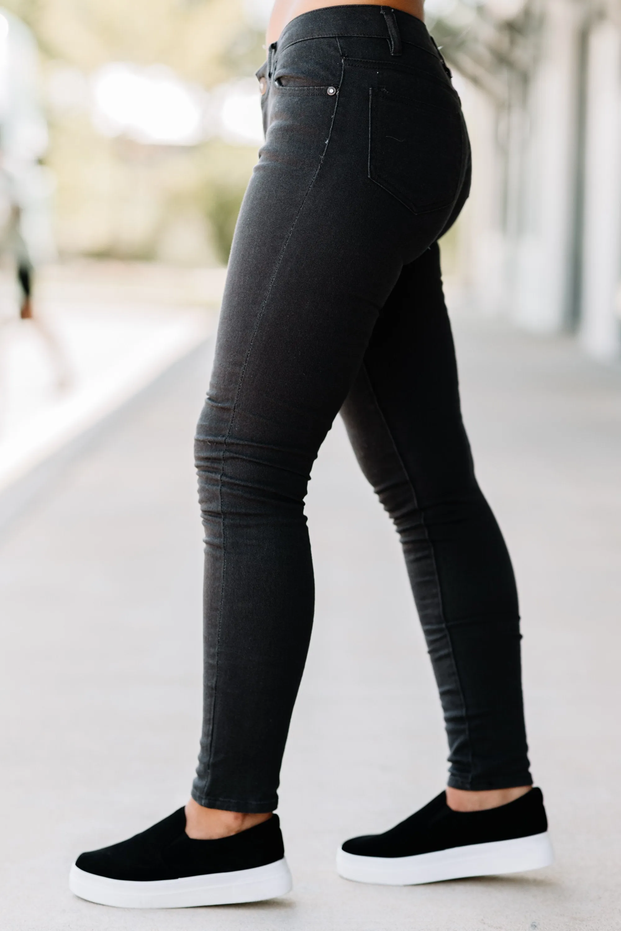 The Rachel Charcoal Gray Jeggings