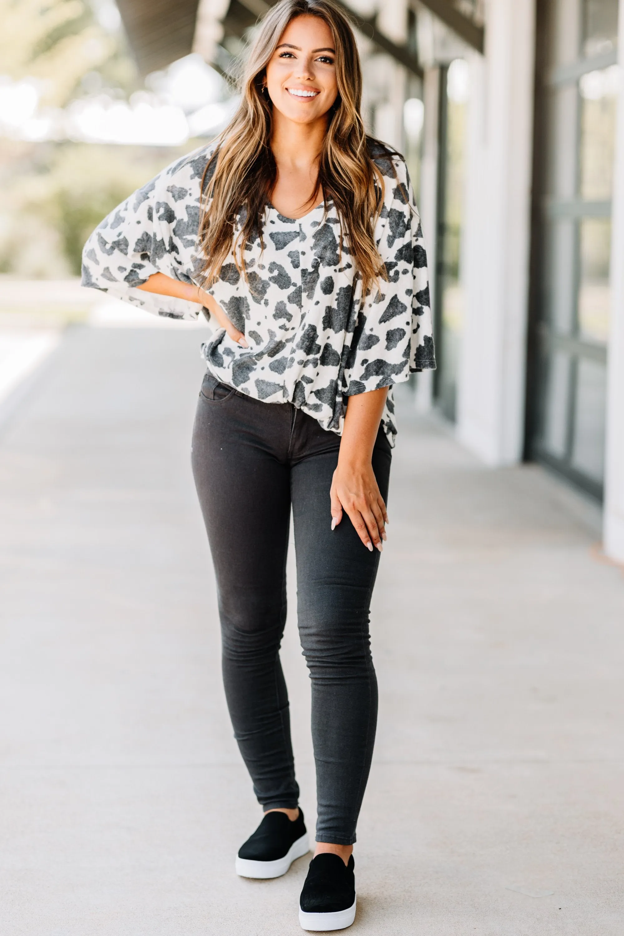 The Rachel Charcoal Gray Jeggings