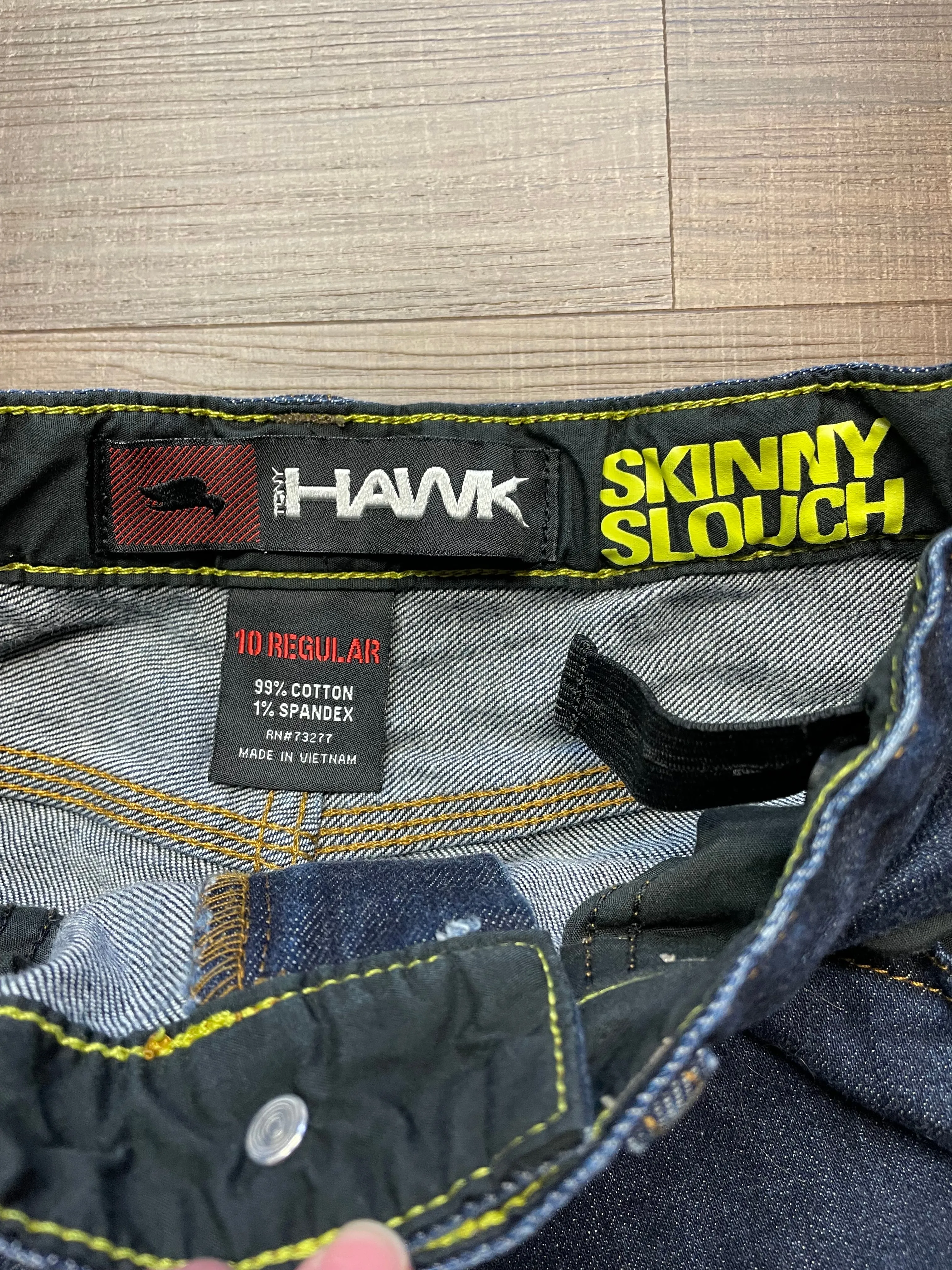 Tony Hawk Boys' Skinny Slouch Jean (10R)