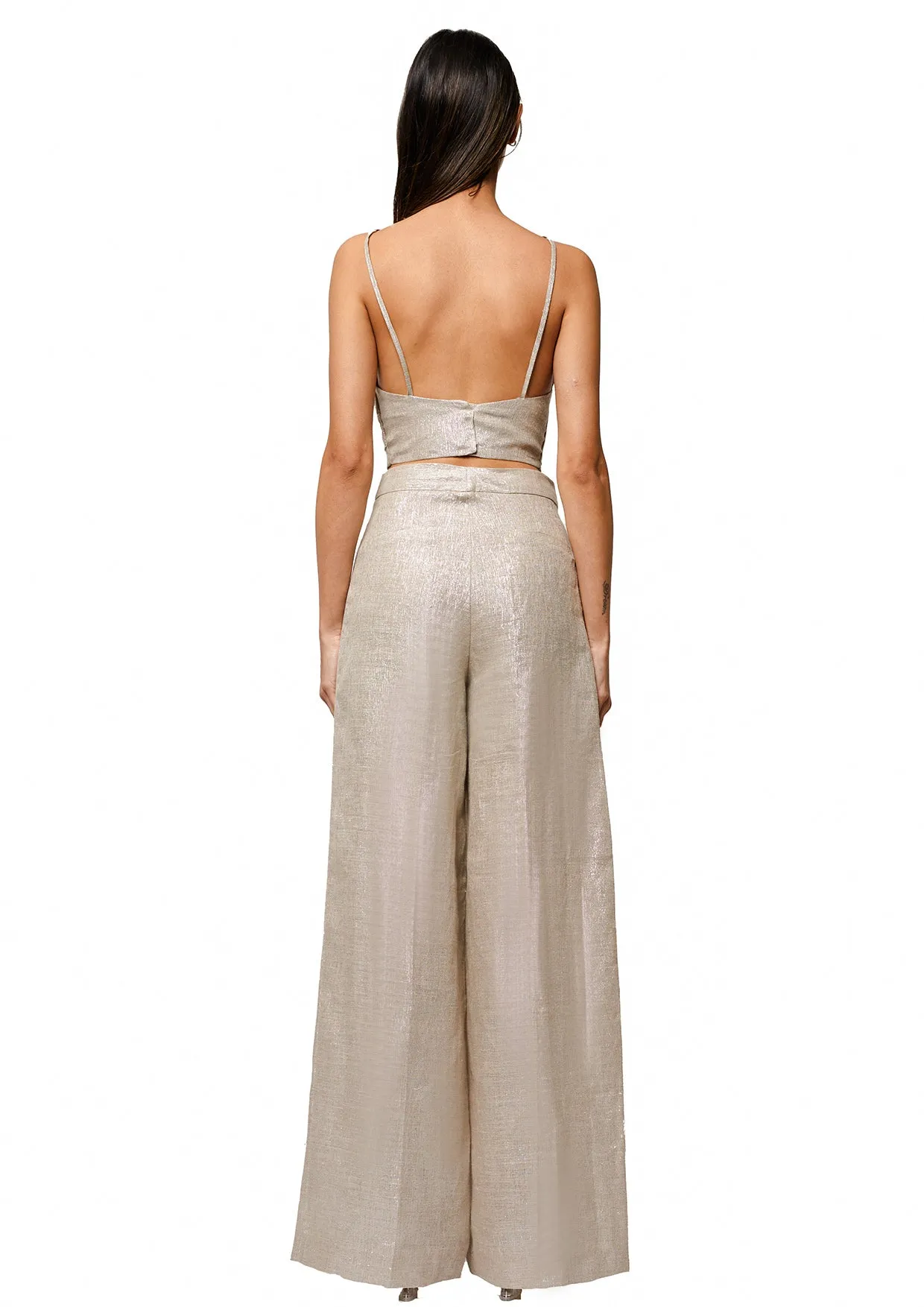 Willow Wide-Leg Linen Trousers