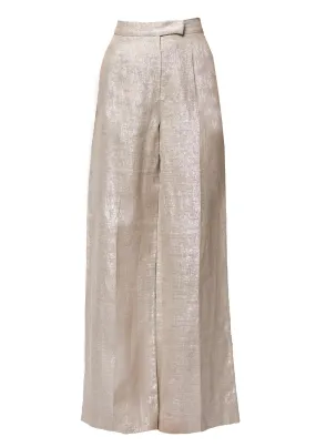 Willow Wide-Leg Linen Trousers