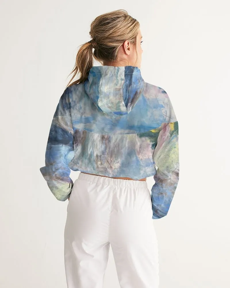 Women's Cropped Windbreaker Into the Light