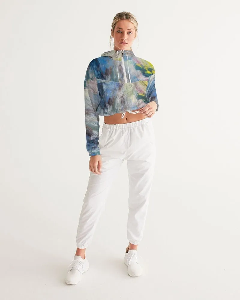 Women's Cropped Windbreaker Into the Light