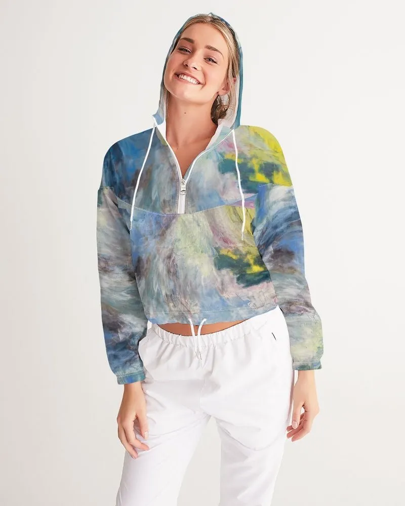 Women's Cropped Windbreaker Into the Light