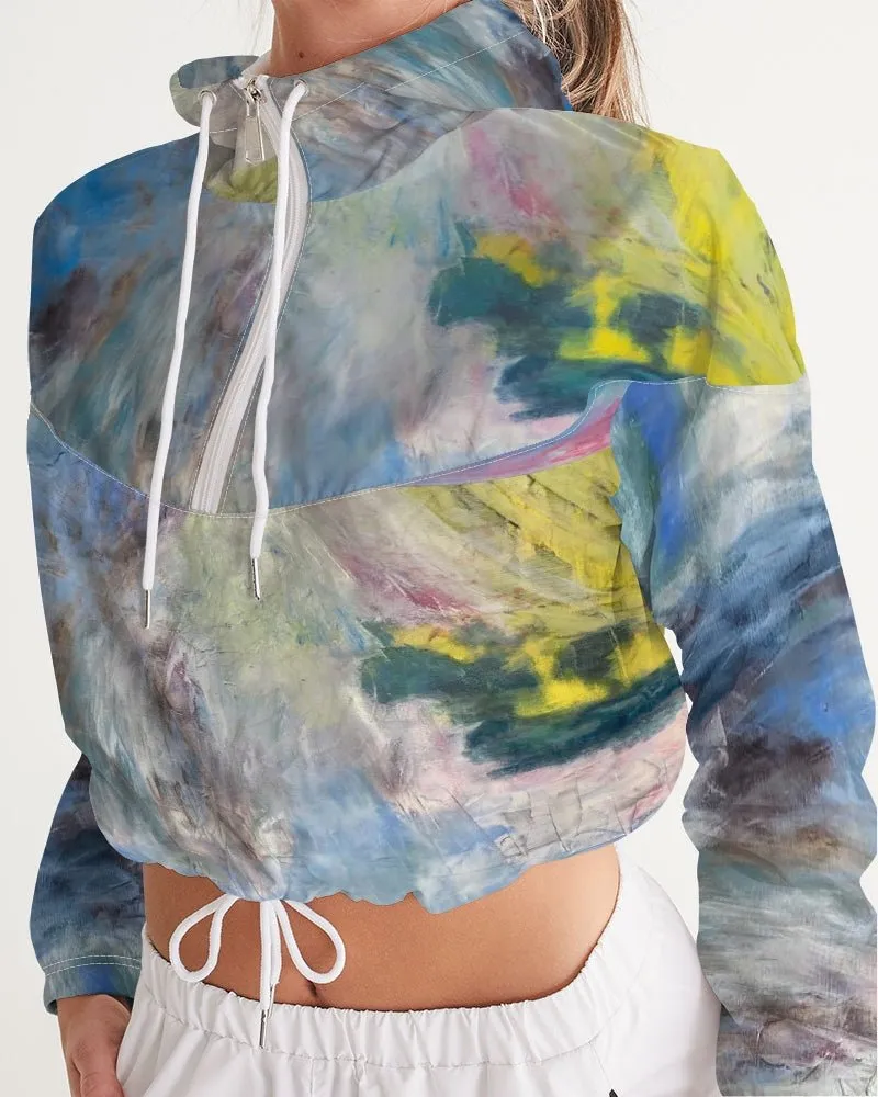 Women's Cropped Windbreaker Into the Light